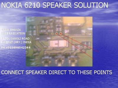 Nokia 6210 - Speaker